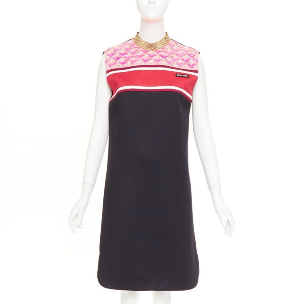 Miu Miu 2021 Sportif Shift Dress - Picture 1 of 9